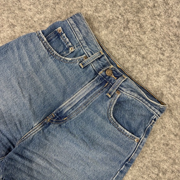 Levi Strauss & Co Pants - Levi Strauss Premium High Loose Shorts Denim Blue‎ Women Size 24